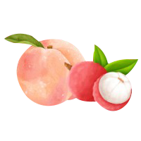 peach lychee